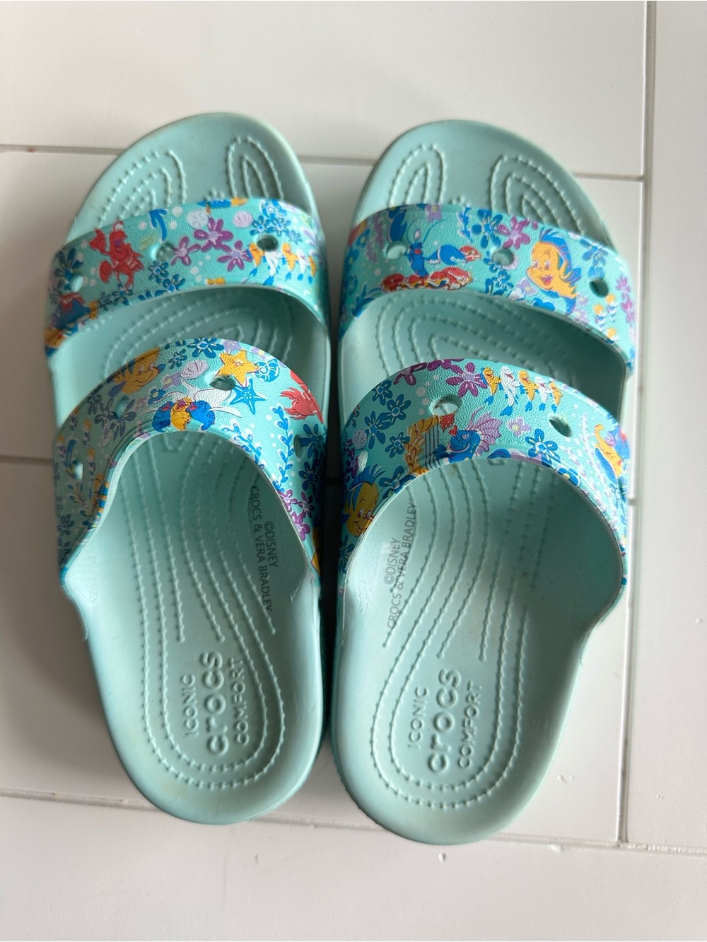 Disney Vera Bradley Little Mermaid Crocs